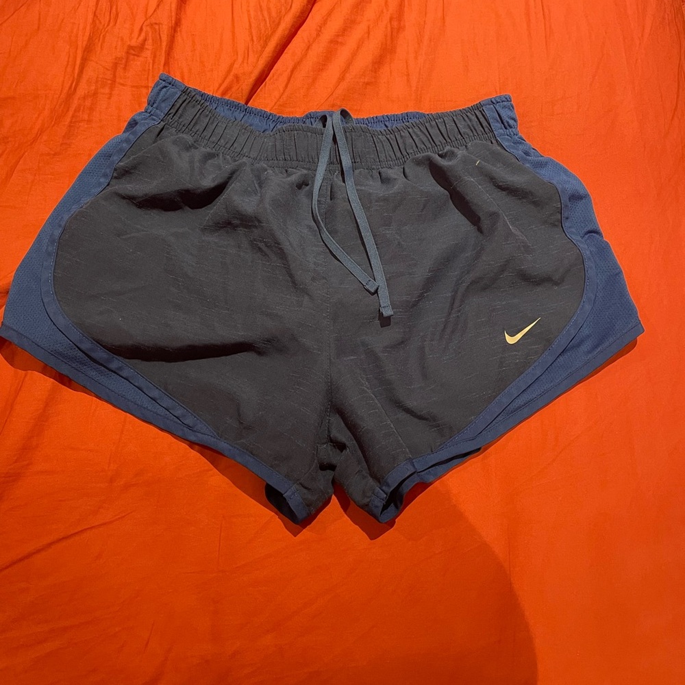 Navy Nike dri-fit shorts
